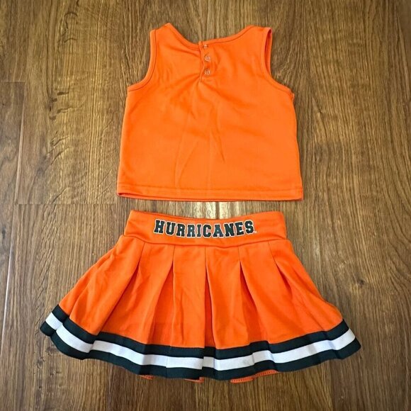 Colosseum University of Miami Hurricanes cheerleader costume - Picture 2 of 3
